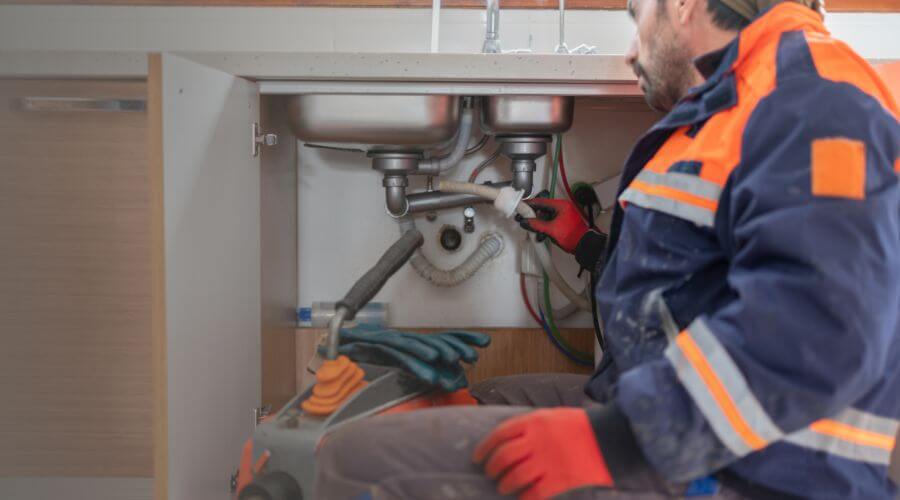 Professional slab leak plumber services in White Pigeon, MI
